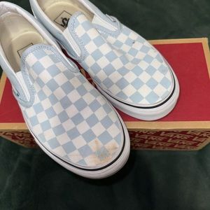 Baby blue vans
